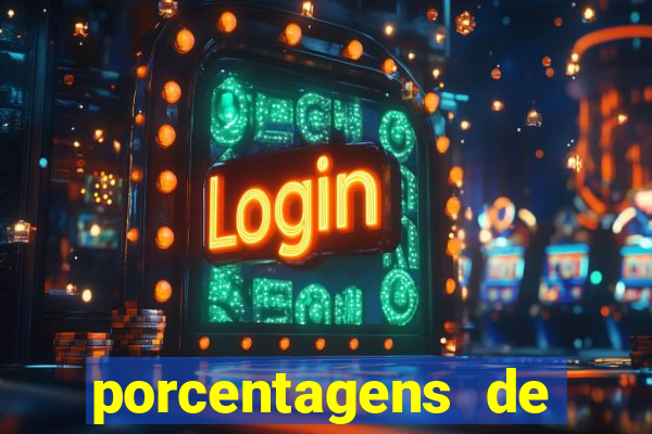 porcentagens de jogos pagantes